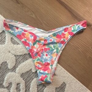 Hollister Floral Bikini Bottom